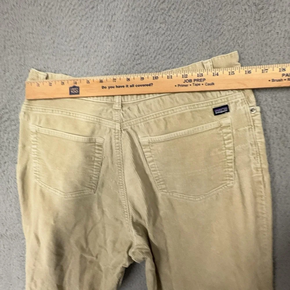 Patagonia Pants Mens 33x31 Beige Organic Cotton Corduroy Stretch 5-Pocket